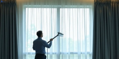 Commercial drapes cleaning service hughesdale-vic hotels offices